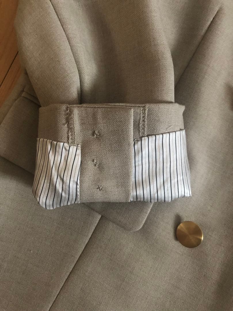 【美品】NATURAL BEAUTY BASIC ジャケット　ベージュ　M