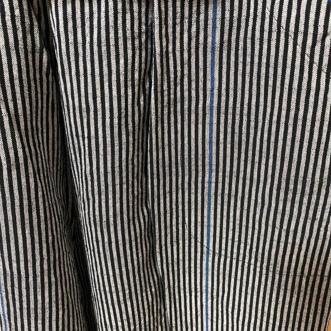 美品ヤンマ産業　 HARAPPA 会津木綿　ダボパン　ソフトサルエル＋10㌢丈