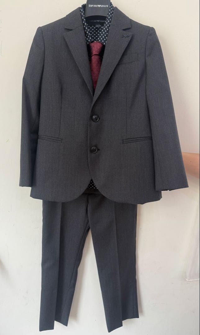 ★新品★ARMANI JUNIOR アルマーニ スーツ　フルセット　キッズ
