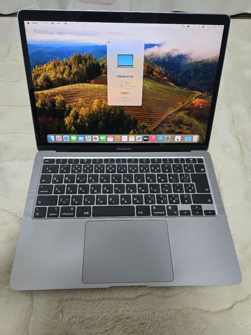 MacBook本体 Apple MacBook Air 2020 (M1, 16GB)
