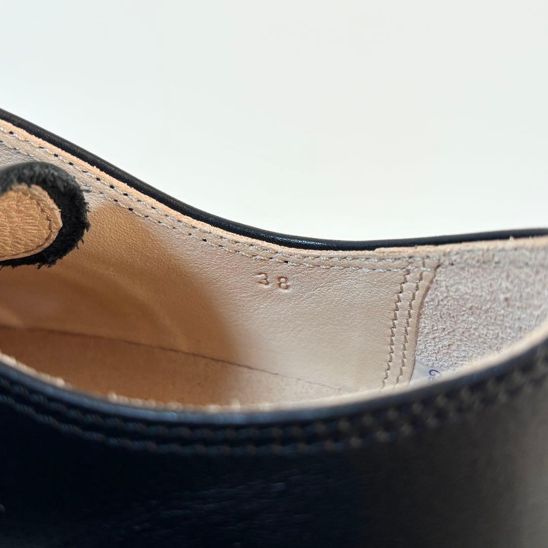 トリッペン 38 スプリント BOX レースアップ レザーシューズ ブラック