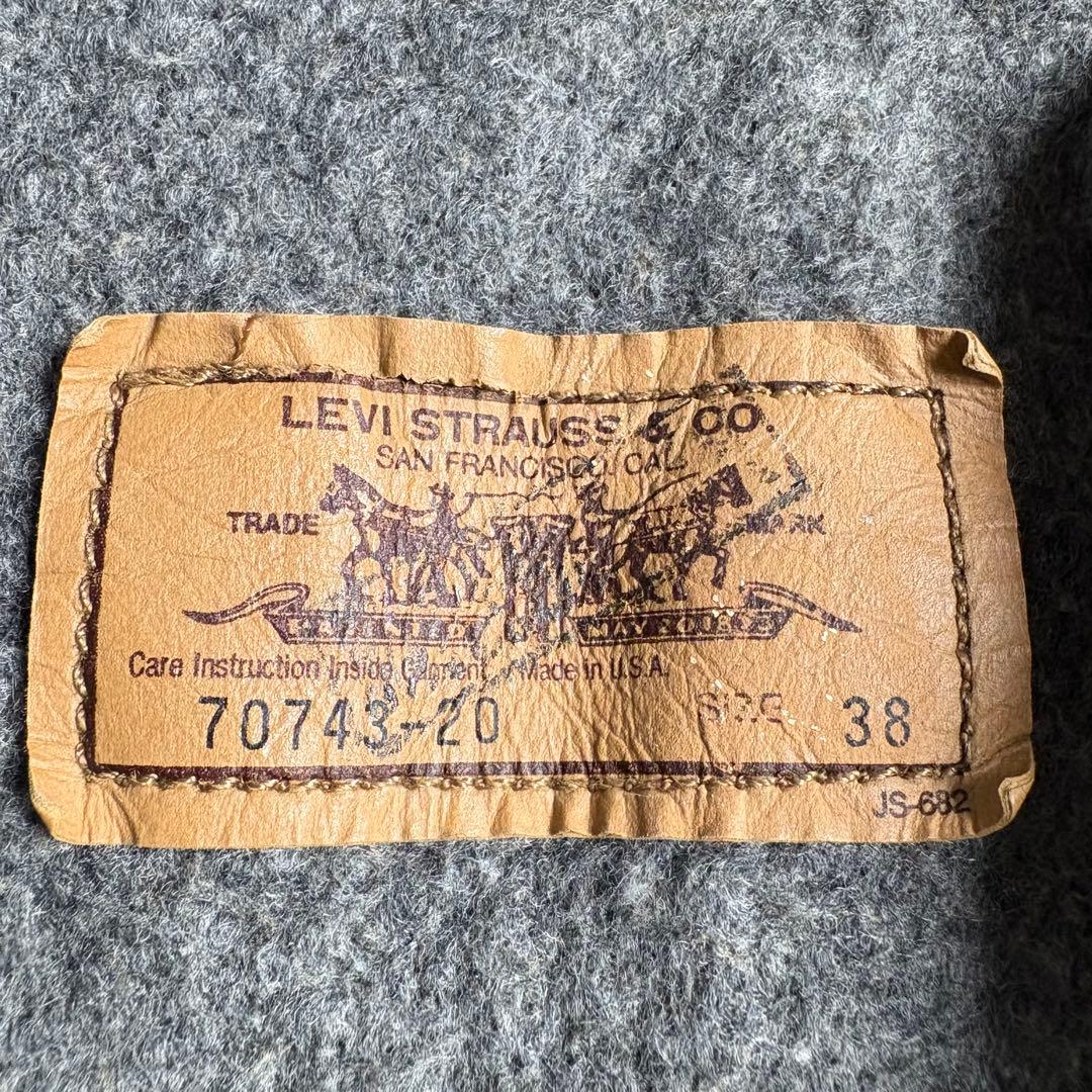 90s USA製 Levi's デニムデトロイトジャケット　ワークジャケット