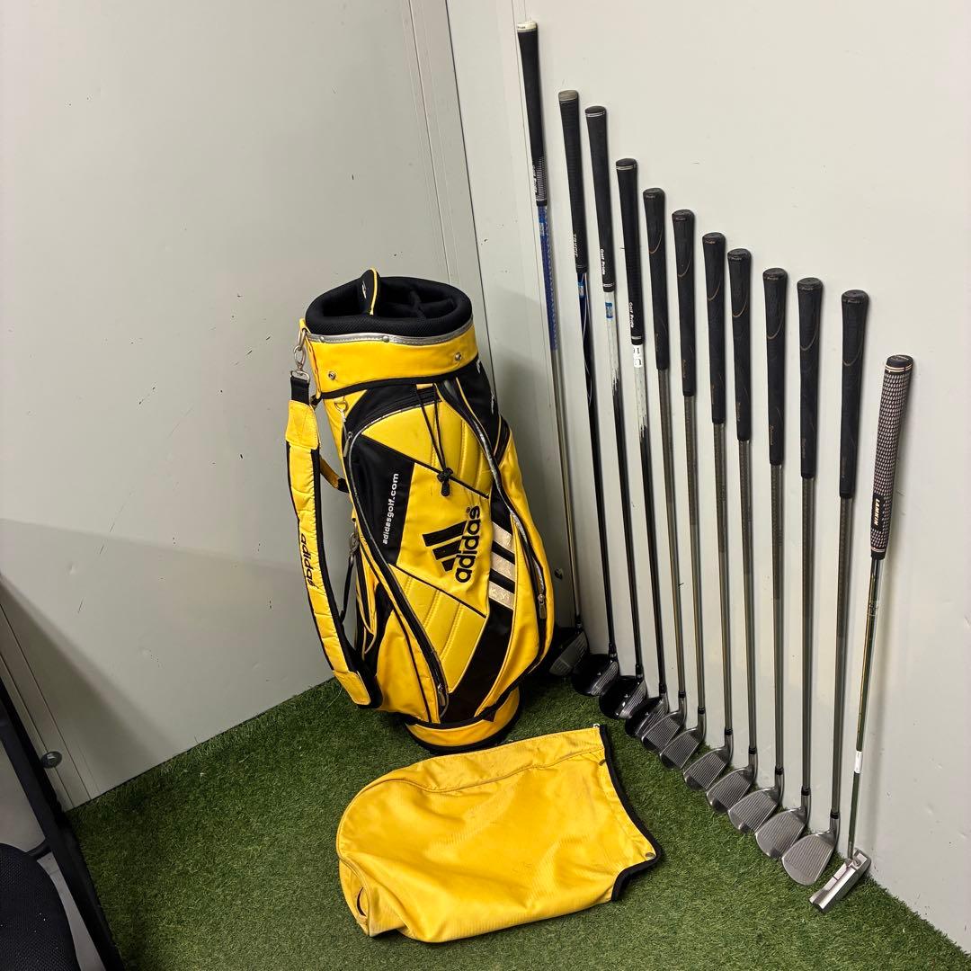 メンズゴルフクラブセット　【adidas】【TOBUNDA】【MOTORE】