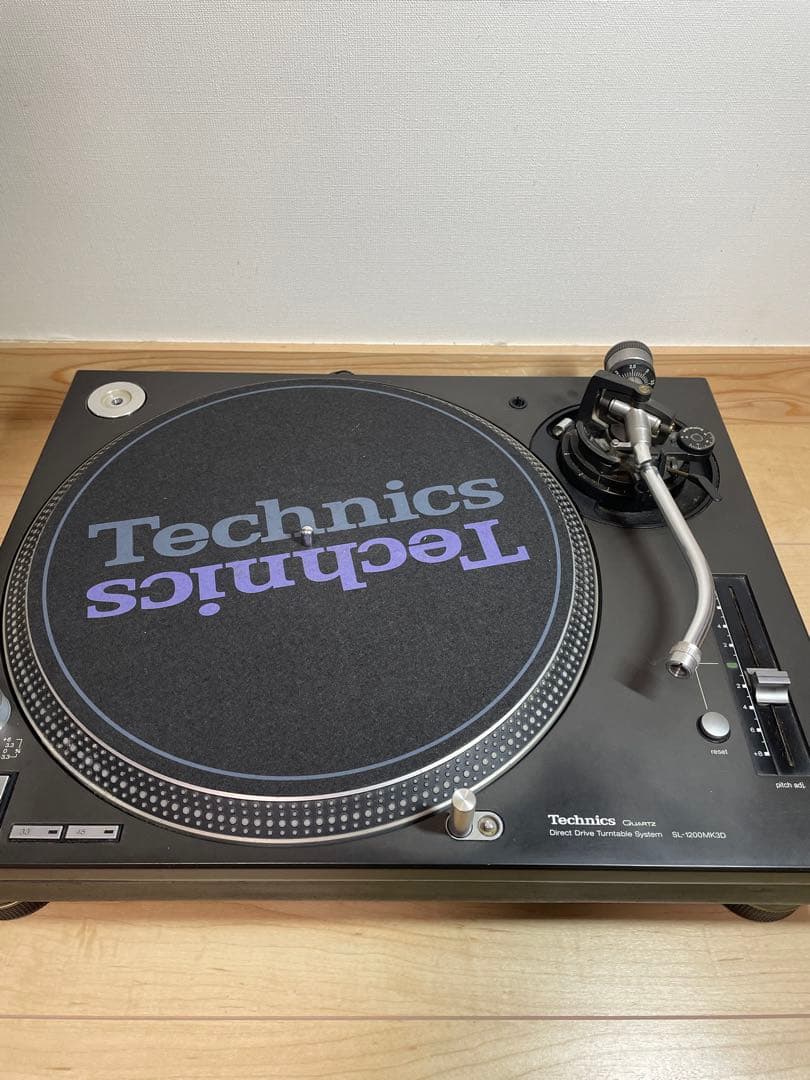 Technics SL-1200MK3D ターンテーブル ブラック 黒