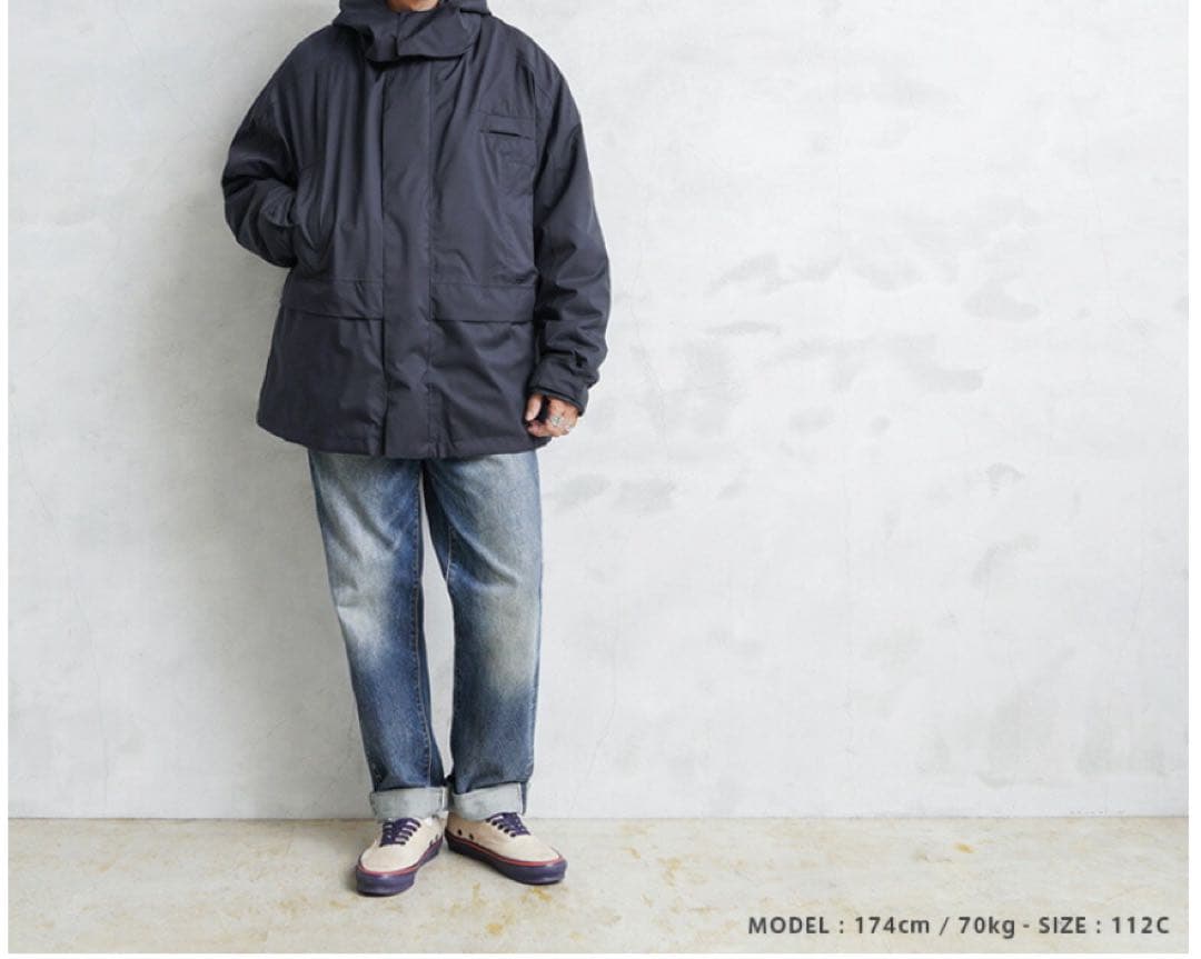 フランス軍MARINE EマリンロワイヤルWATERPROOFパーカー