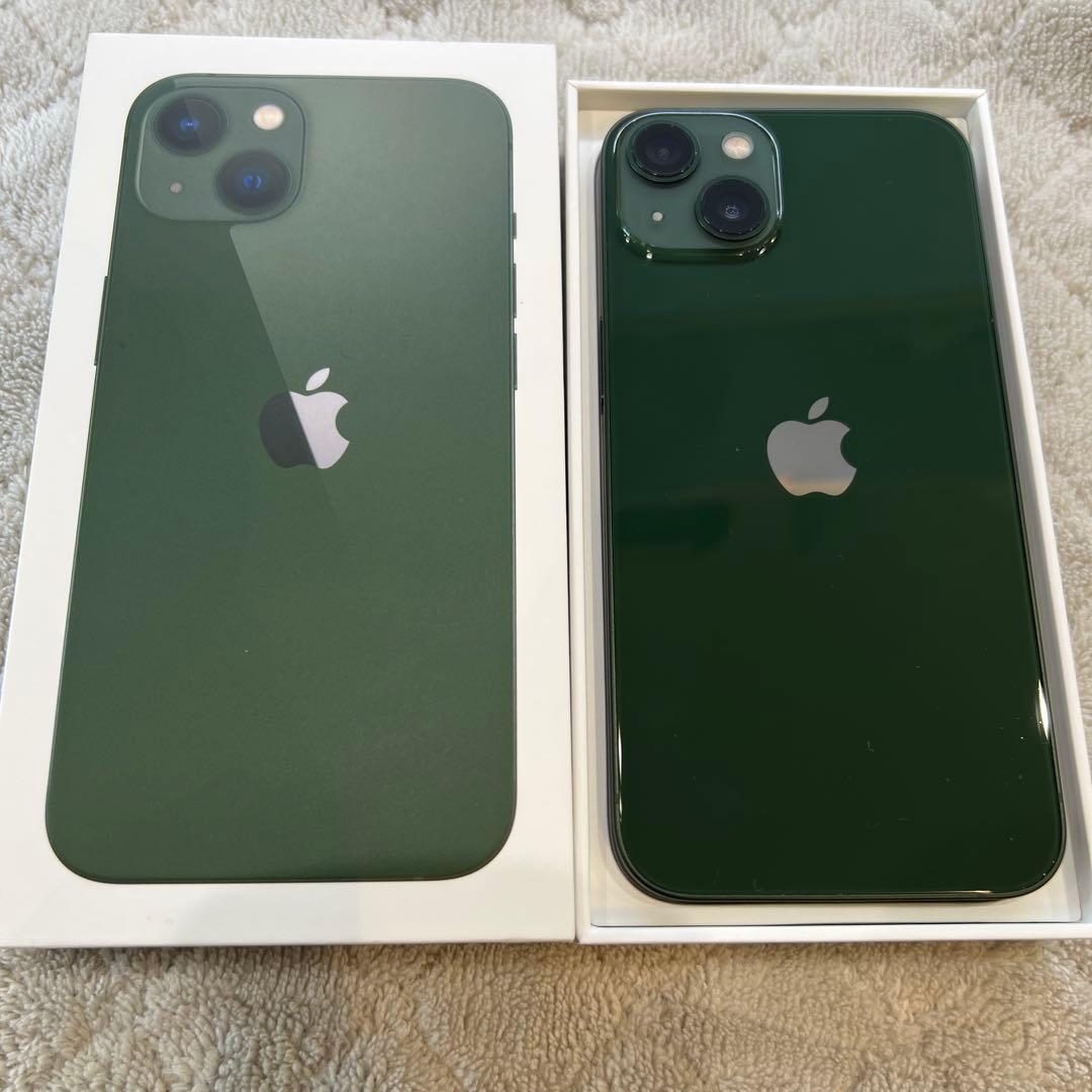 ジャンク iPhone 13 グリーン 128GB