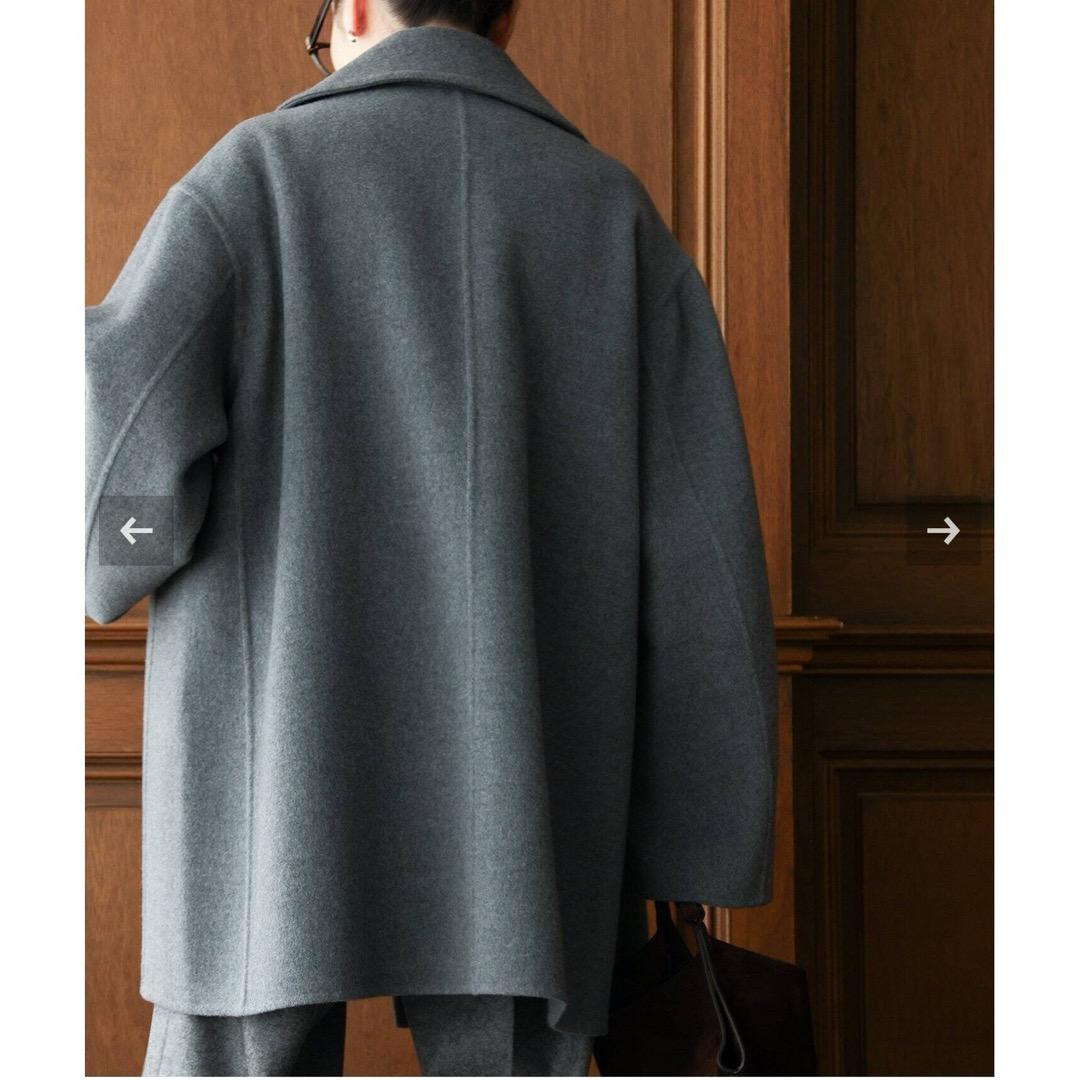 Deuxieme Classe　Viclor ハーフコート グレー