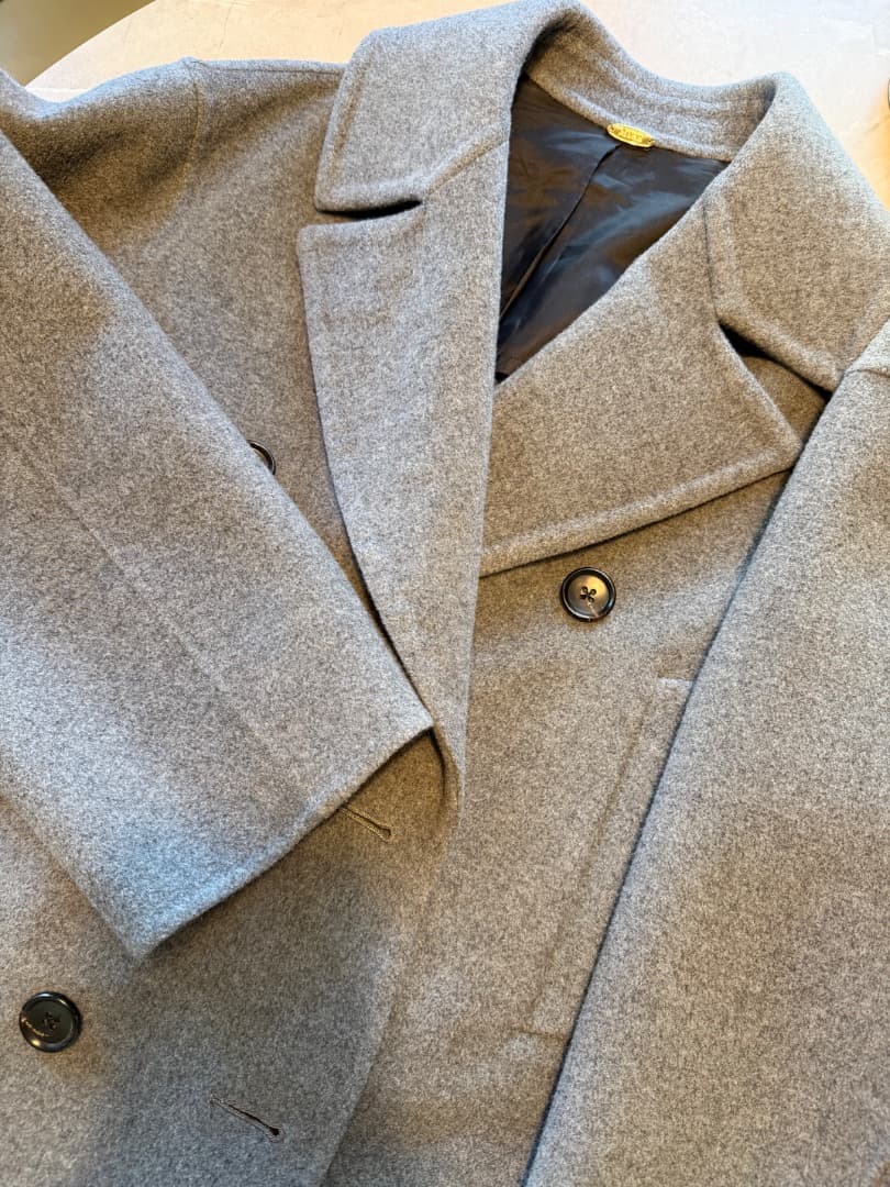 Deuxieme Classe　Viclor ハーフコート グレー