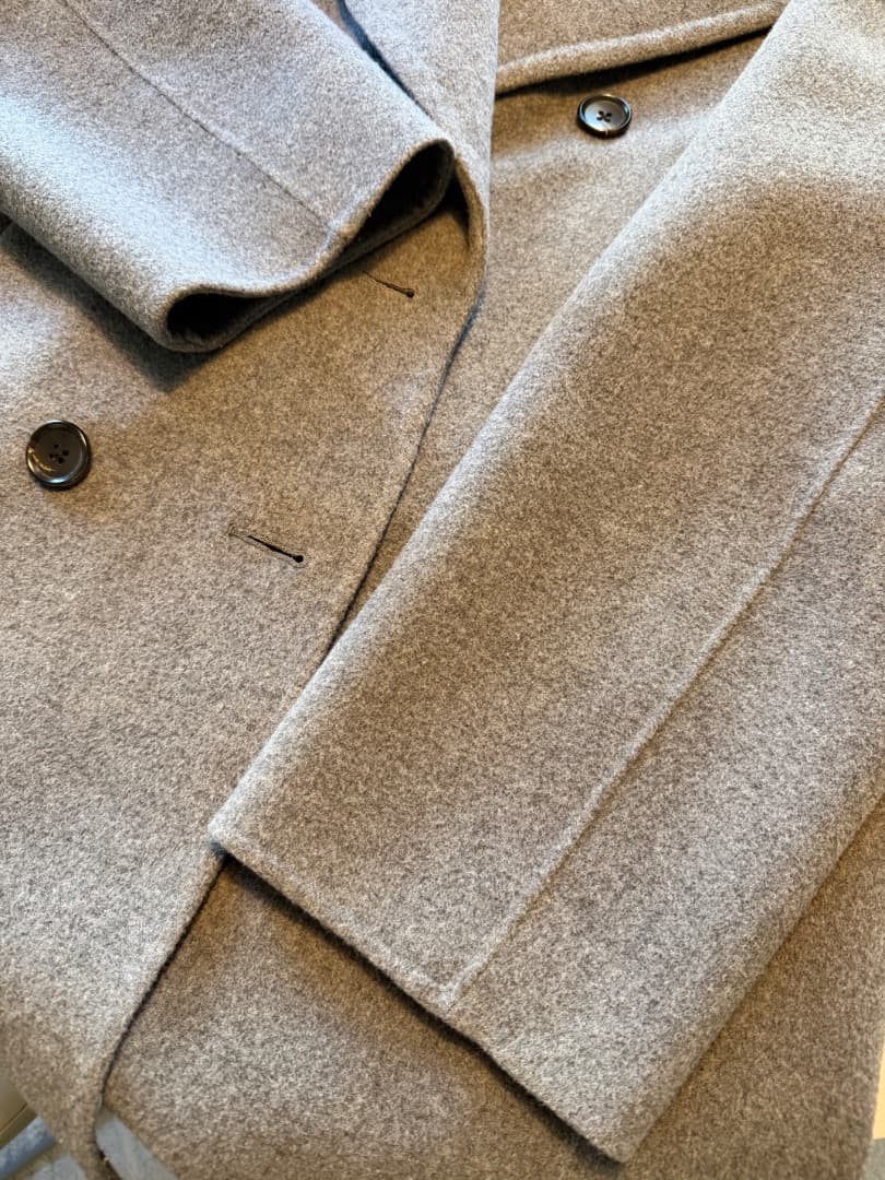 Deuxieme Classe　Viclor ハーフコート グレー