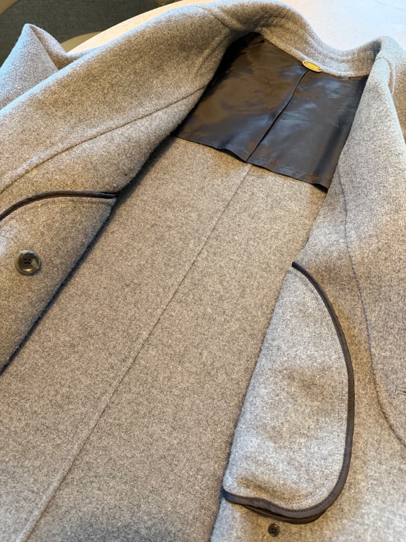 Deuxieme Classe　Viclor ハーフコート グレー