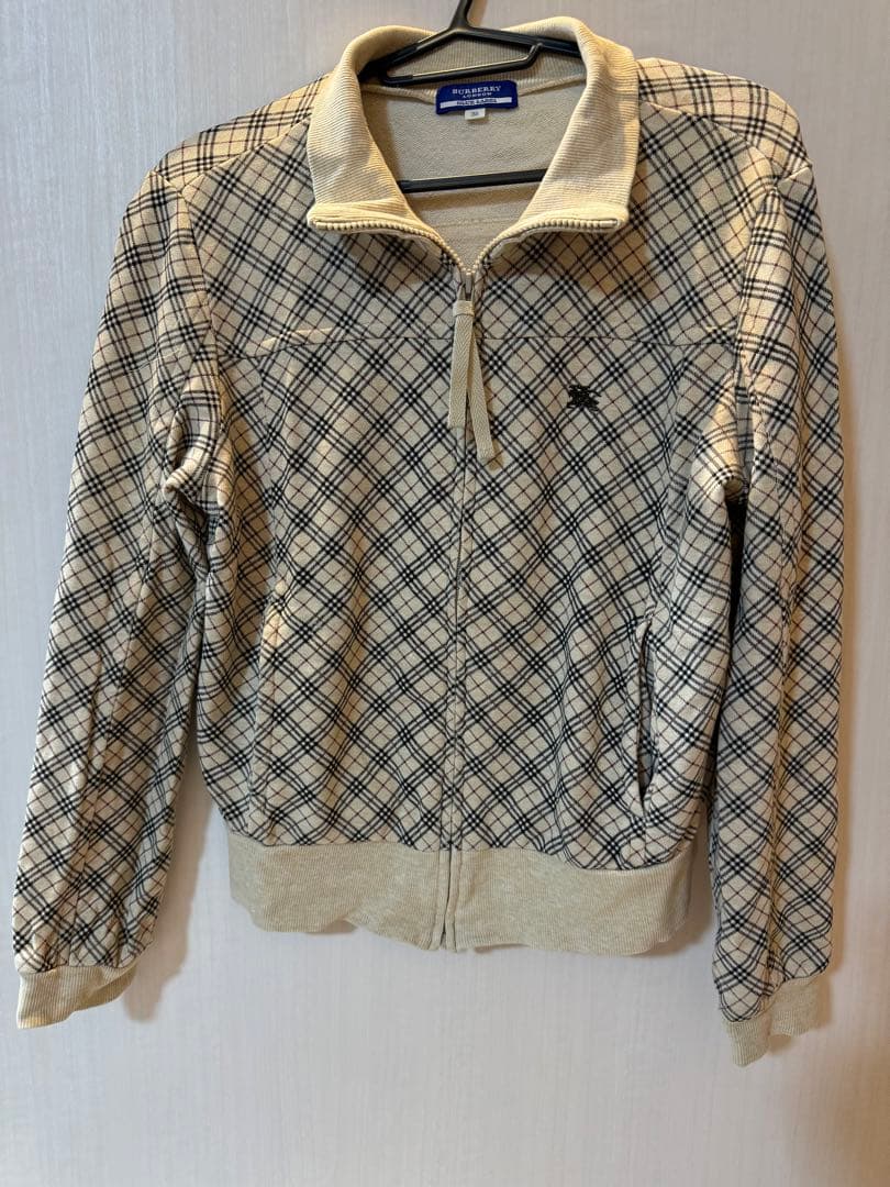 BURBERRY　バーバリー チェック柄 パーカー ベージュ