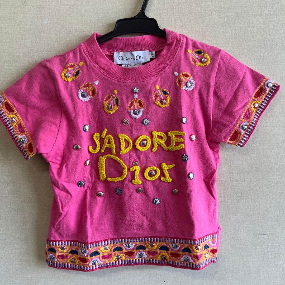 激レア⭐︎クリスチャンディオール ガリアーノの期　刺繍Tシャツkids