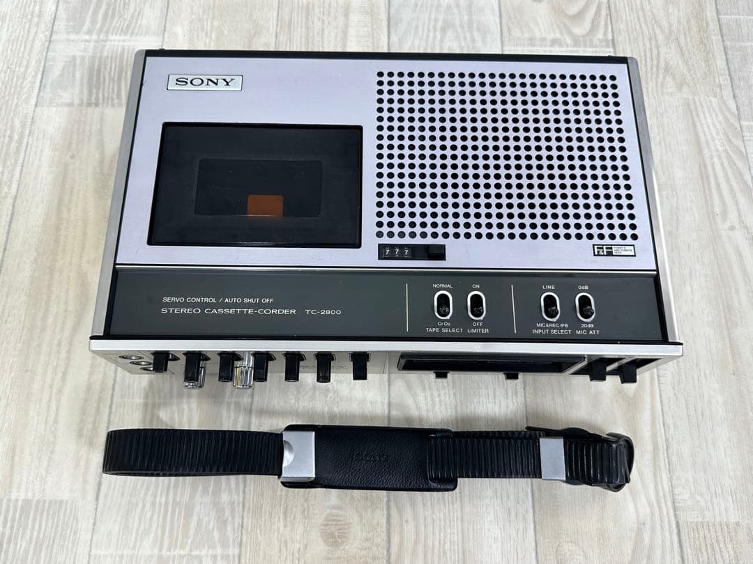 動作品・希少｜SONY ソニー ラジカセ TC-2800 レトロ名機カセット
