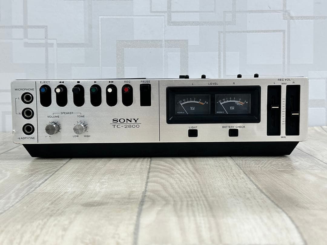 動作品・希少｜SONY ソニー ラジカセ TC-2800 レトロ名機カセット