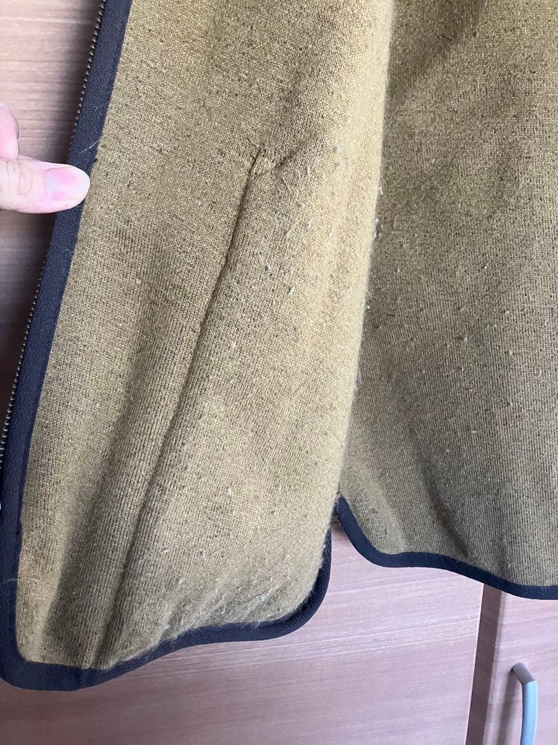 あっきーな　Barbour ファー ベスト 38