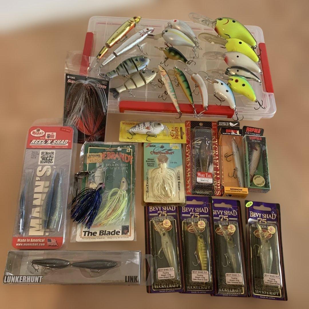 専用！ プラノ　防水タックルボックス　アメリカンルアー　バス釣り引退セット