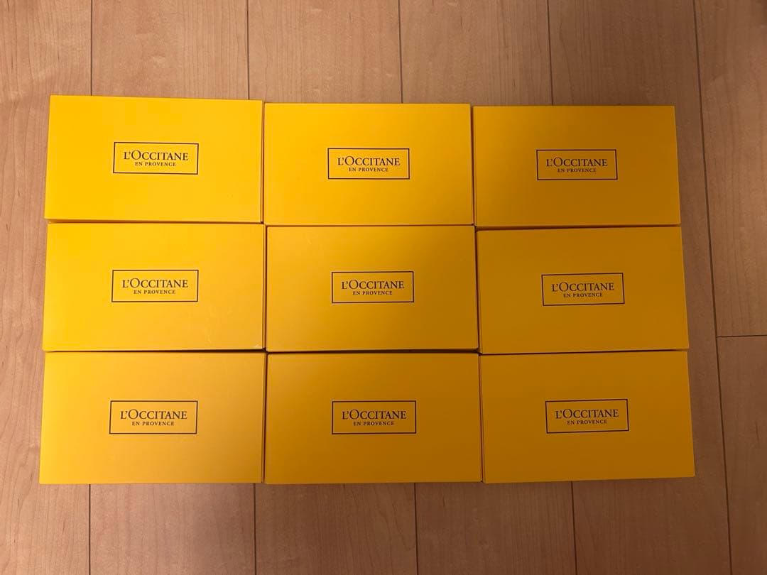 ロクシタン スキンケアミニボトルセット　9個セット　ホテルアメニティ