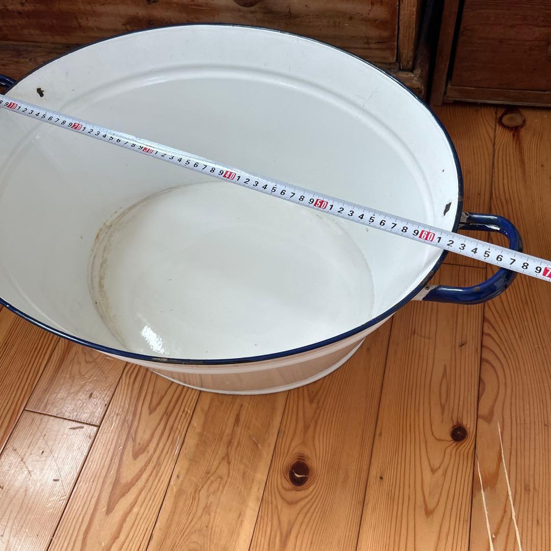 アンティーク　オーバルウォッシュタブ