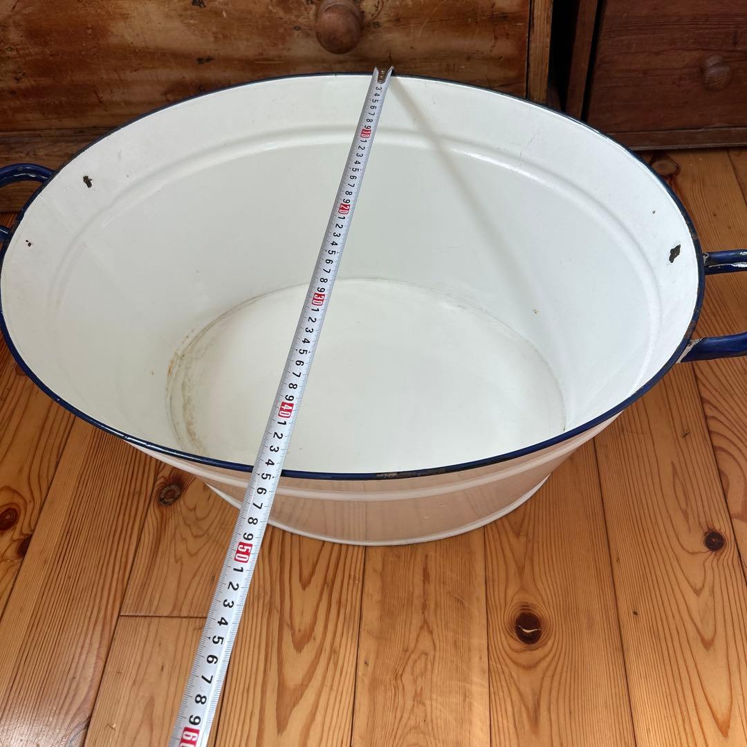 アンティーク　オーバルウォッシュタブ