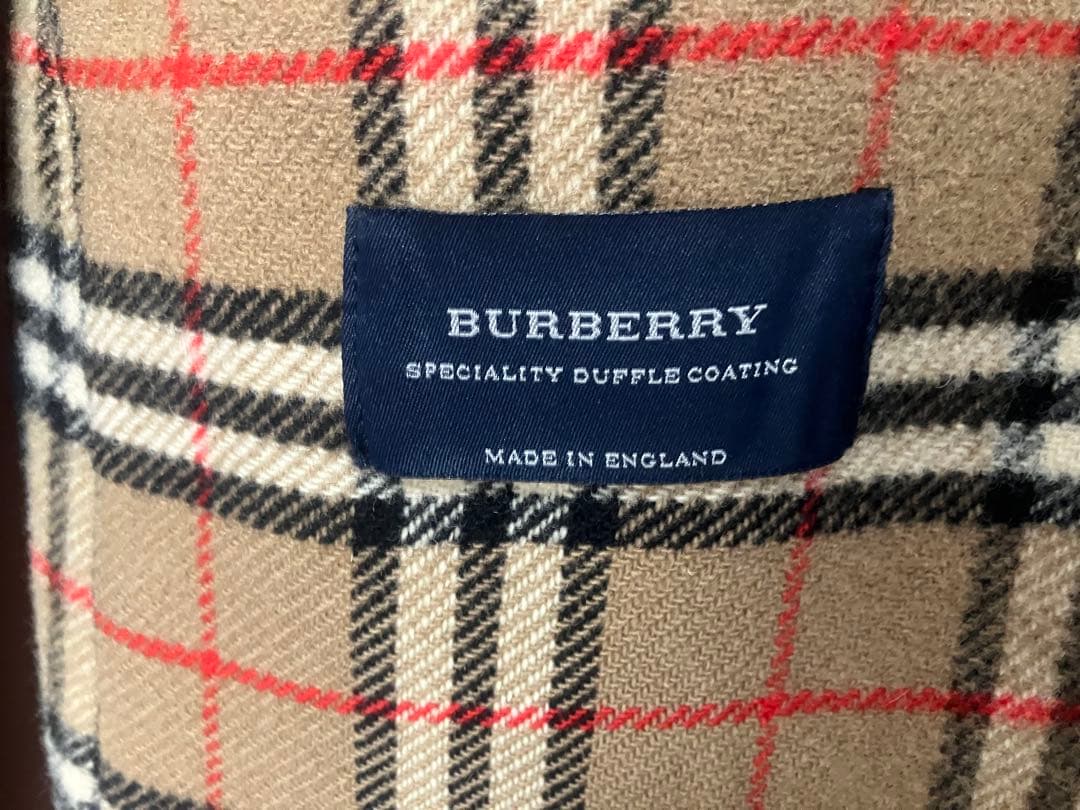訳ありお買得　BURBERRY ベージュ ノバチェック ダッフルコート