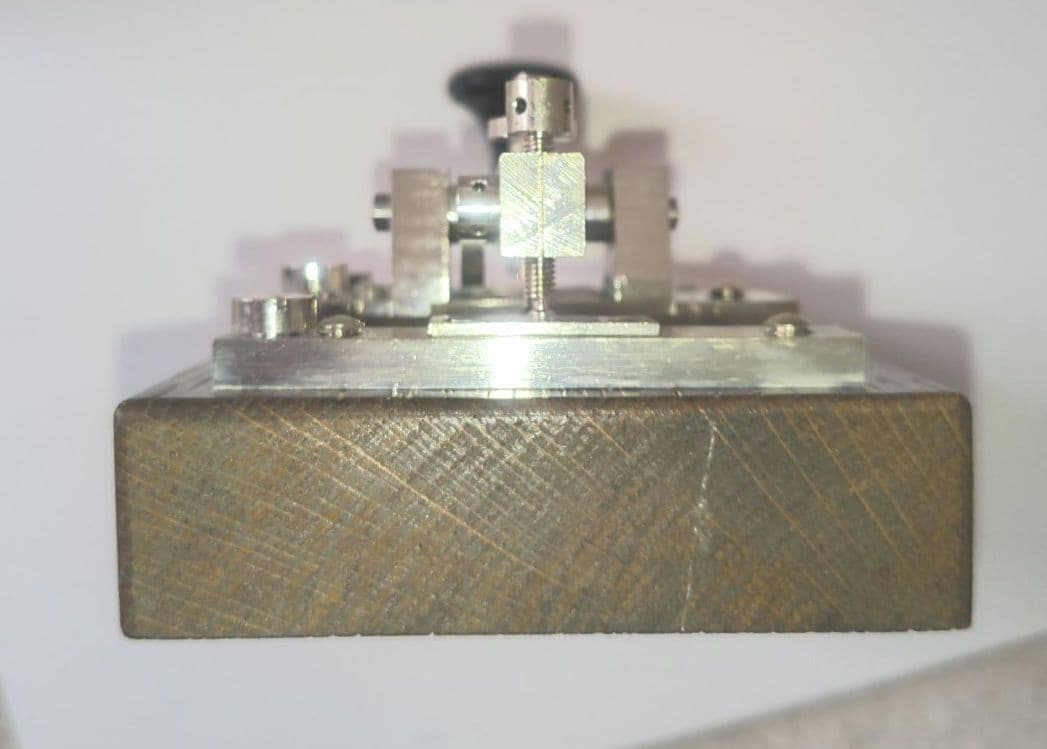 (美品)HI・MOUND ハイモンド・エレクトロ社　逓信型甲種単流電鍵(復刻品