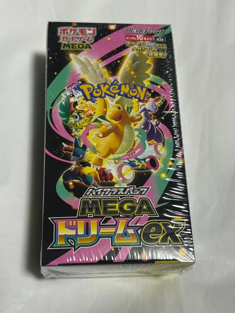 ポケカ　メガドリーム　1box シュリンク付き