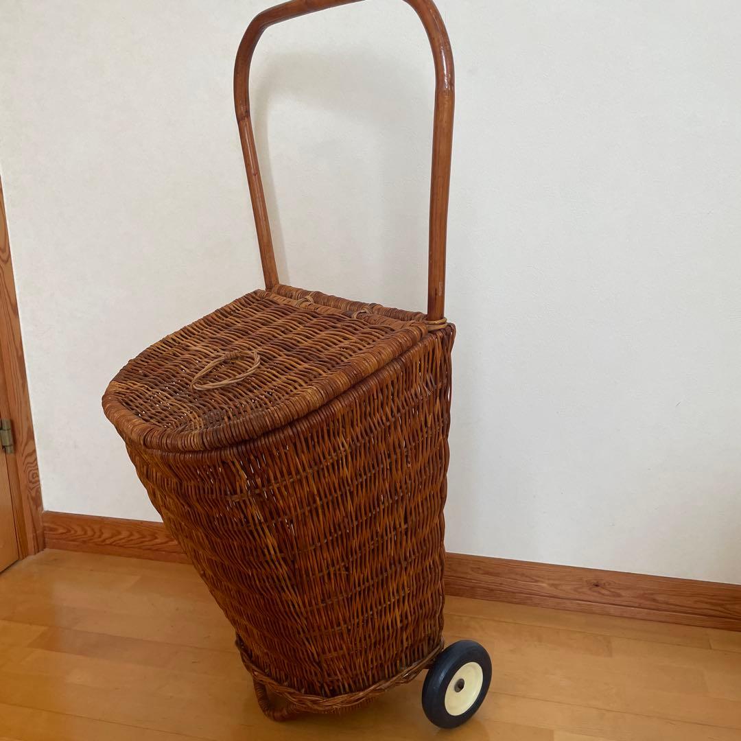 らぶちゃん専用＊籐　ラタン　キャリーカート　他セット