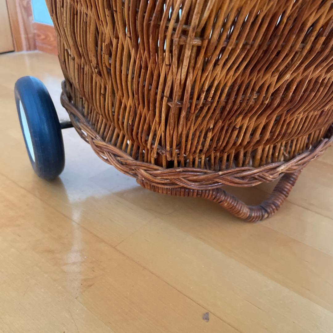 らぶちゃん専用＊籐　ラタン　キャリーカート　他セット