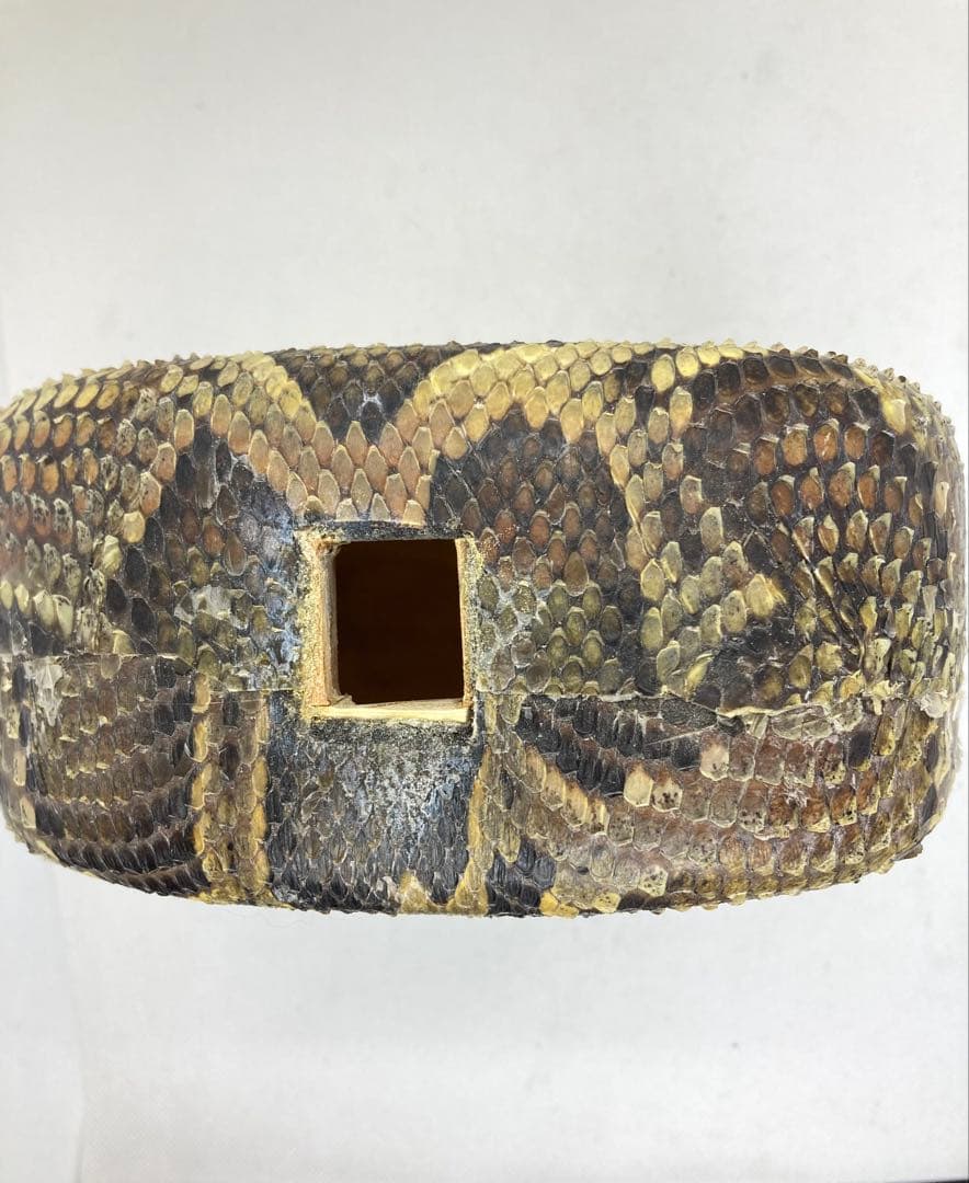 沖縄 三線 胴のみ 中古 蛇皮 チーガ ティーガ