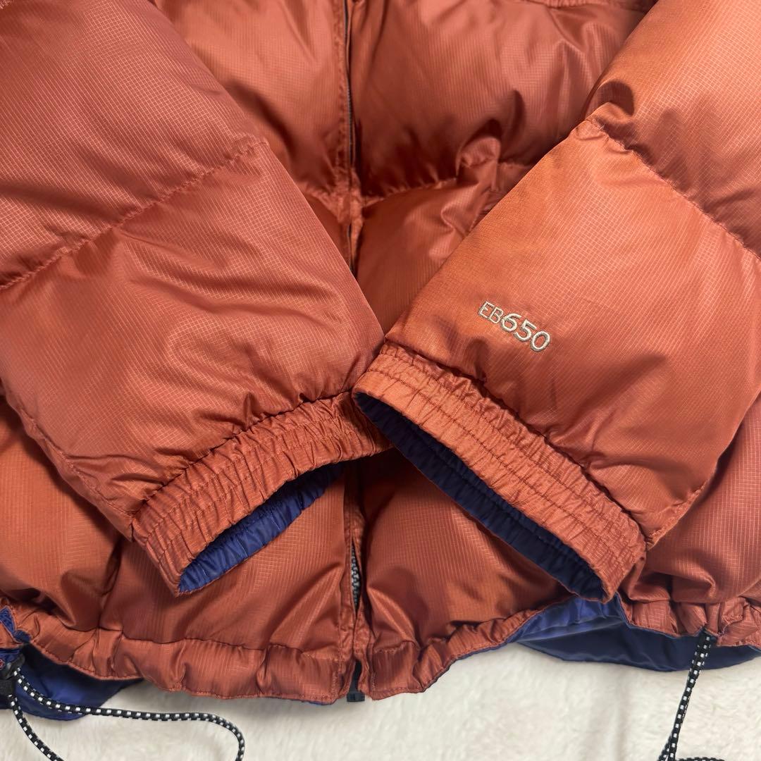 美品Eddie Bauer EB650肉厚リバーシブルダウンジャケットメンズL