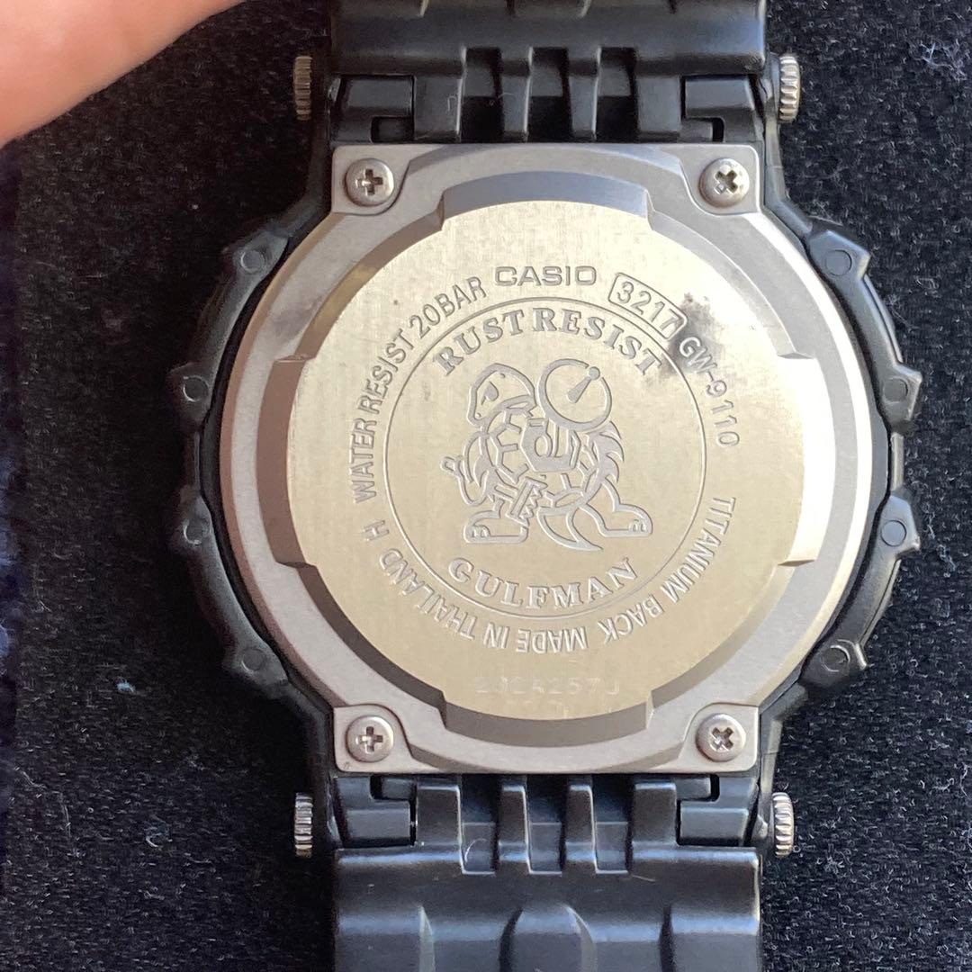 CASIO G-SHOCK GW-9110-1JF-GULFMAN【電波ソーラー