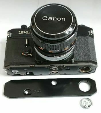 Canon F-1 フィルム一眼レフカメラ 50mmレンズ付き