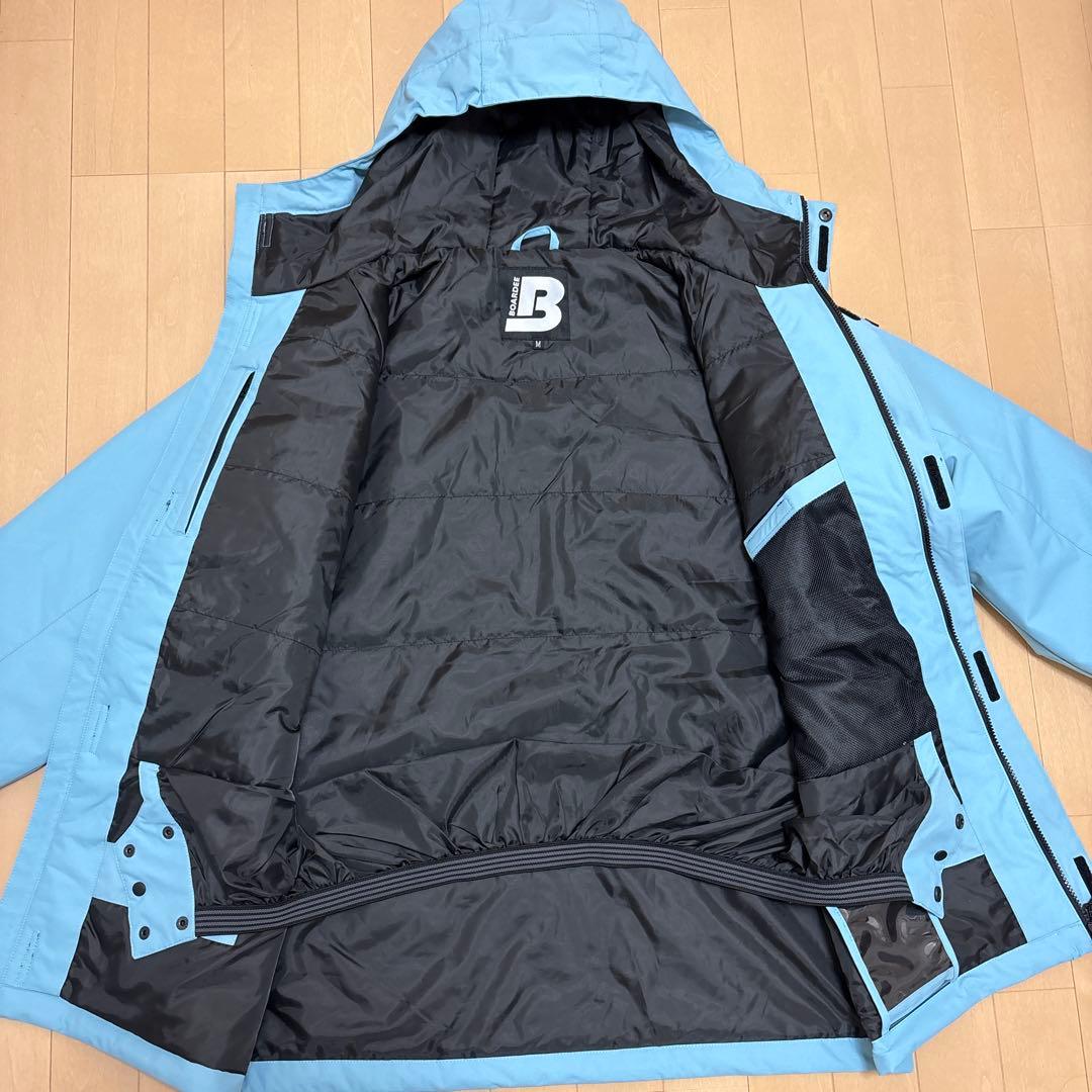 BOARDEE スノボウェア ジャケット ブルー Mサイズ 上のみ