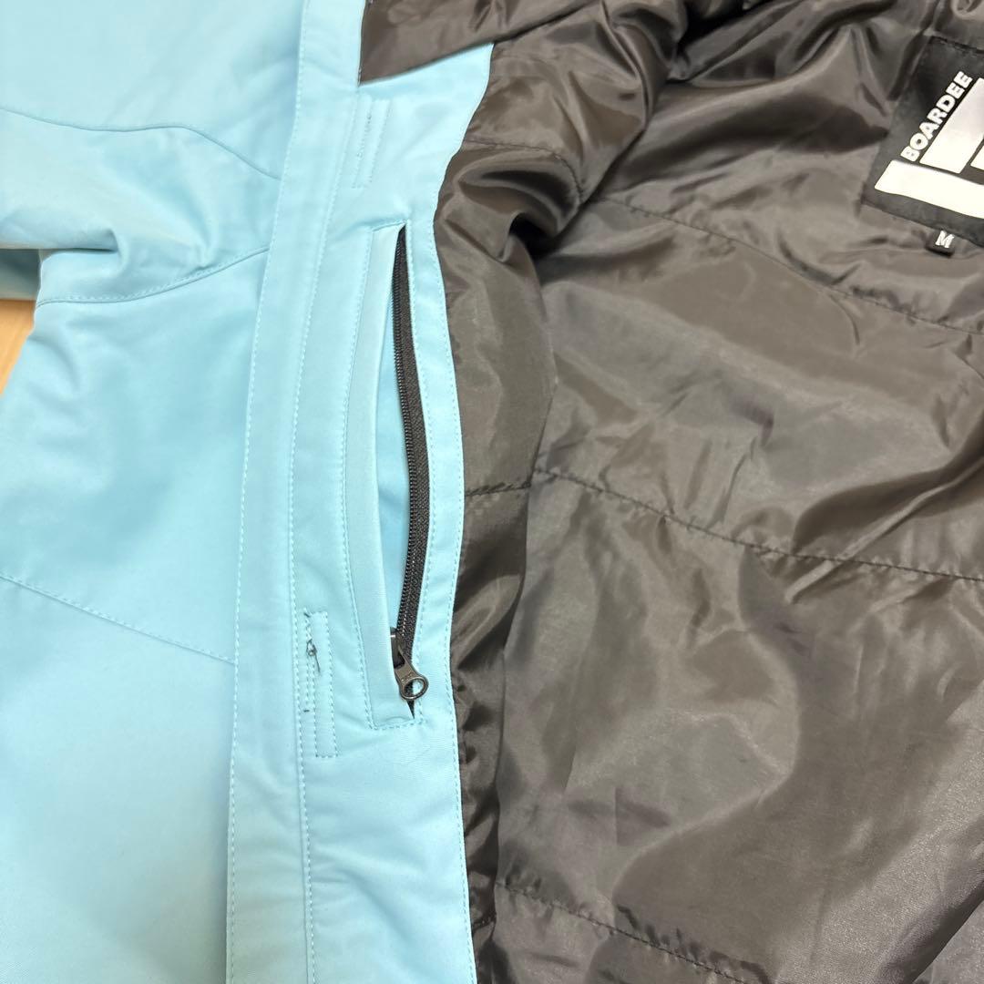 BOARDEE スノボウェア ジャケット ブルー Mサイズ 上のみ