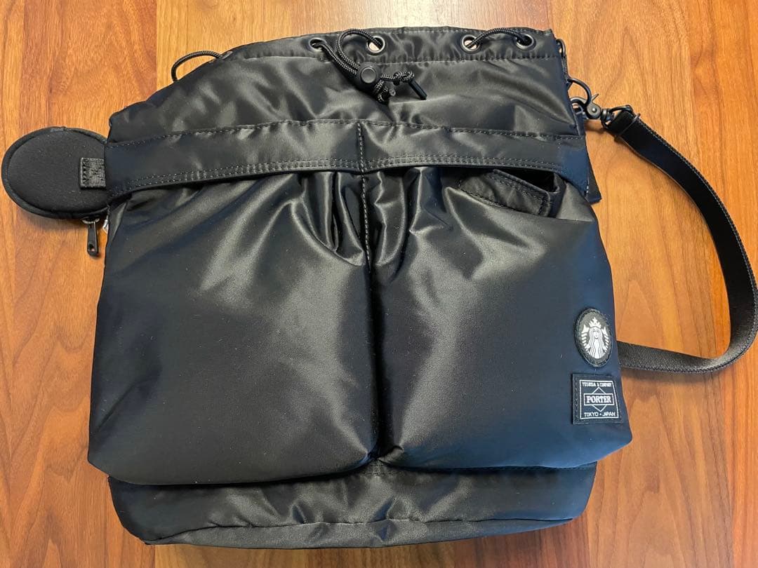 正月最終値下げ‼️STARBUCKS PORTER ショルダーバッグ ブラック