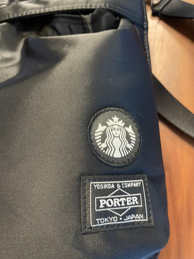 正月最終値下げ‼️STARBUCKS PORTER ショルダーバッグ ブラック