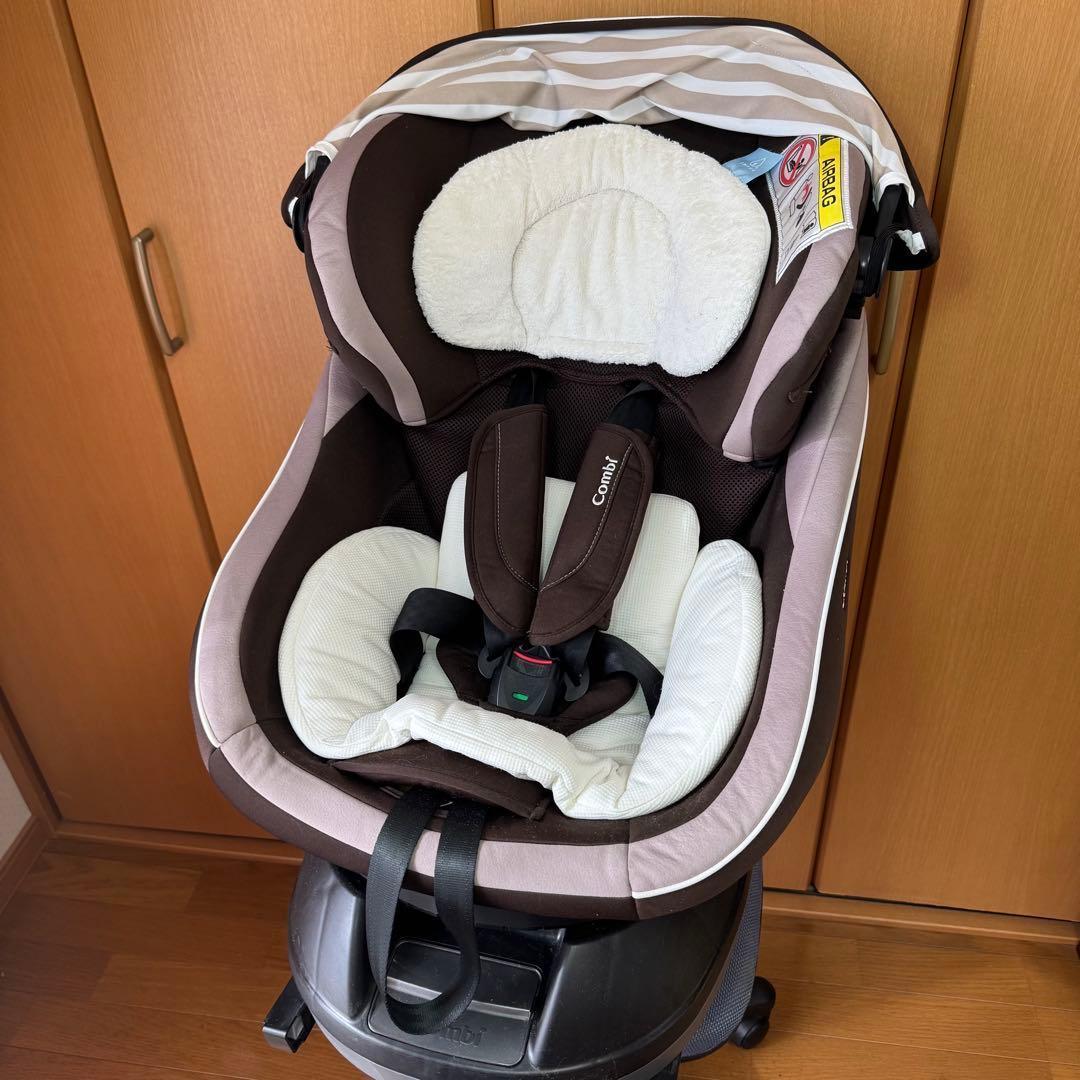 【美品】コンビ クルムーヴスマート JJ-600 ISOFIX チャイルドシート
