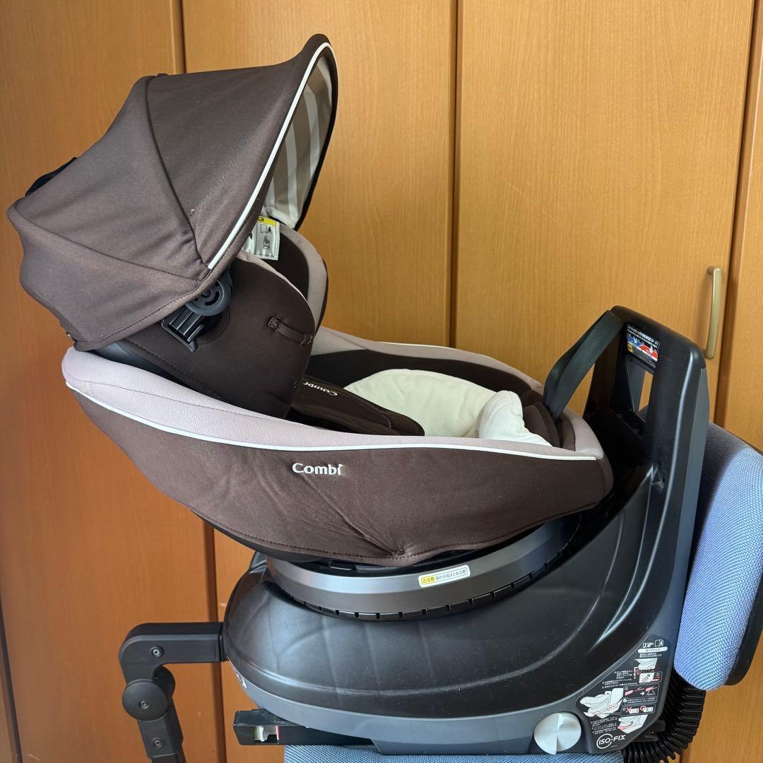 【美品】コンビ クルムーヴスマート JJ-600 ISOFIX チャイルドシート