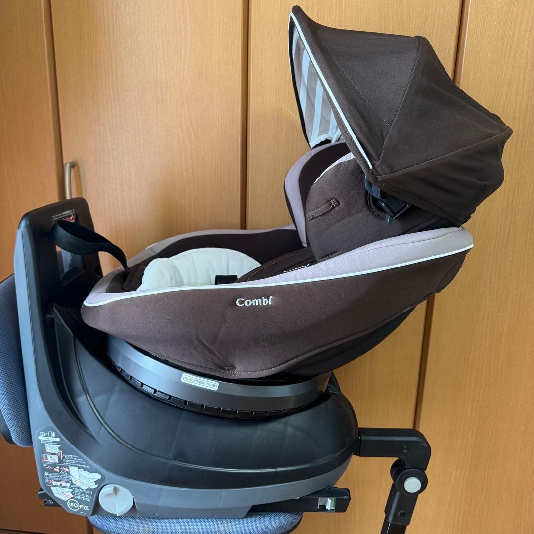 【美品】コンビ クルムーヴスマート JJ-600 ISOFIX チャイルドシート