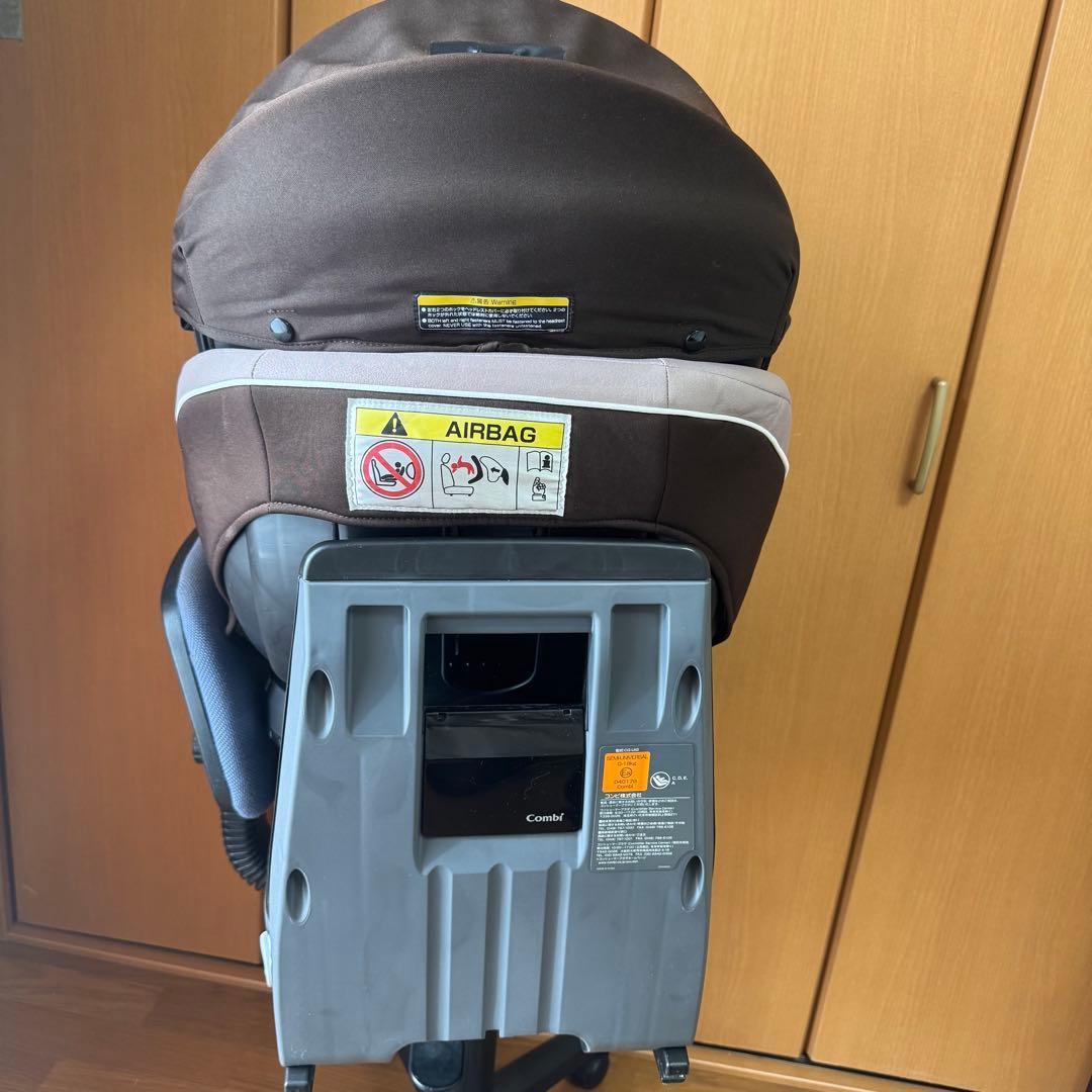 【美品】コンビ クルムーヴスマート JJ-600 ISOFIX チャイルドシート