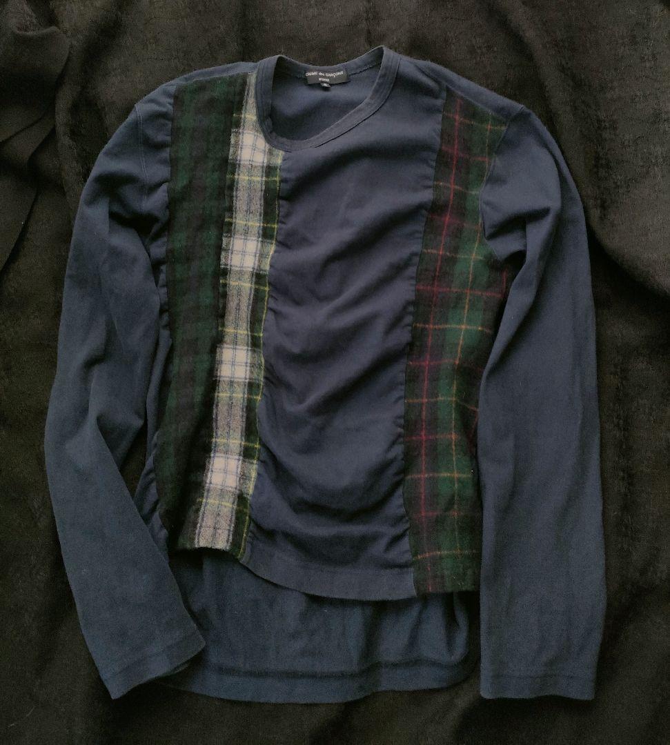 COMME des GARÇONS 長袖トップス チェック柄