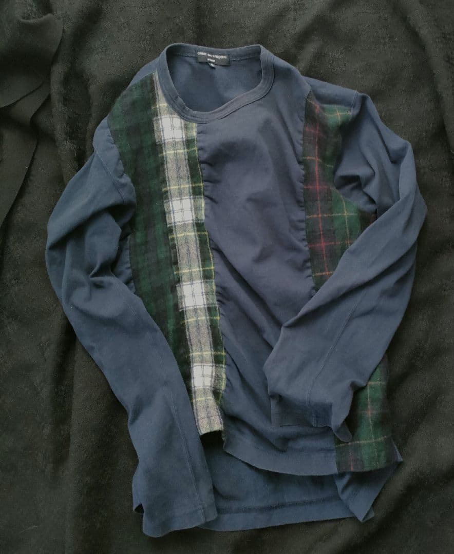 COMME des GARÇONS 長袖トップス チェック柄