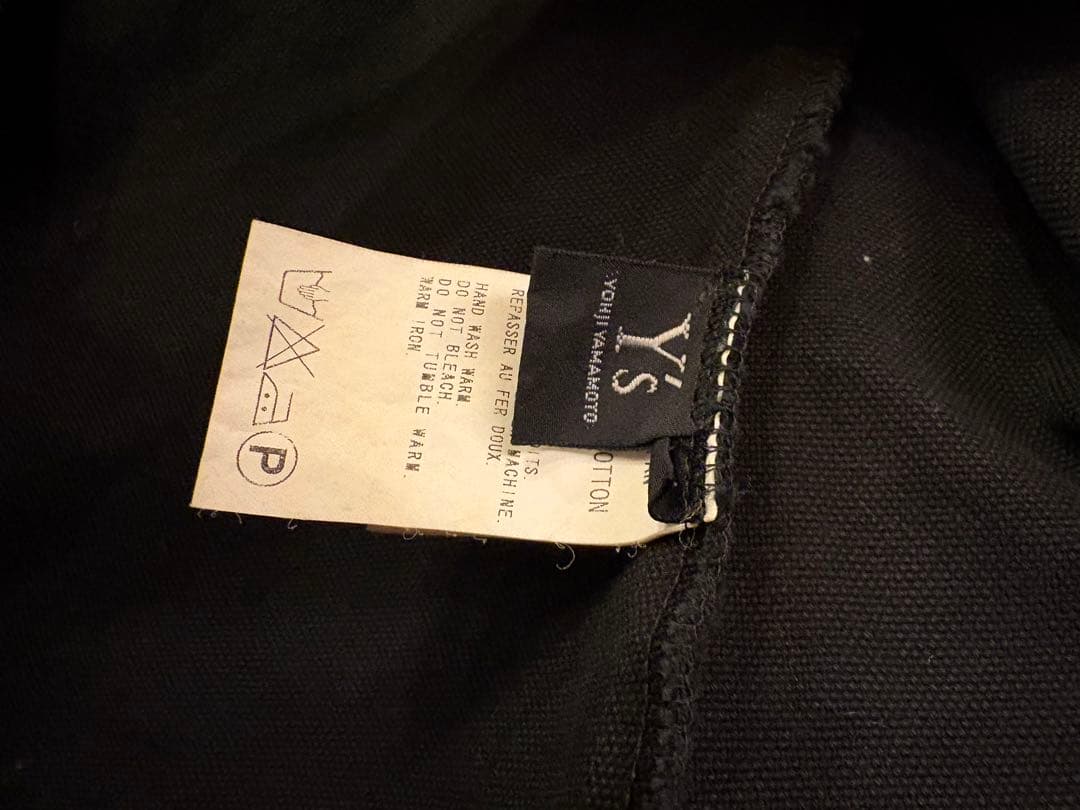 Y's Yohjiyamamoto 13aw ブラックジャケット