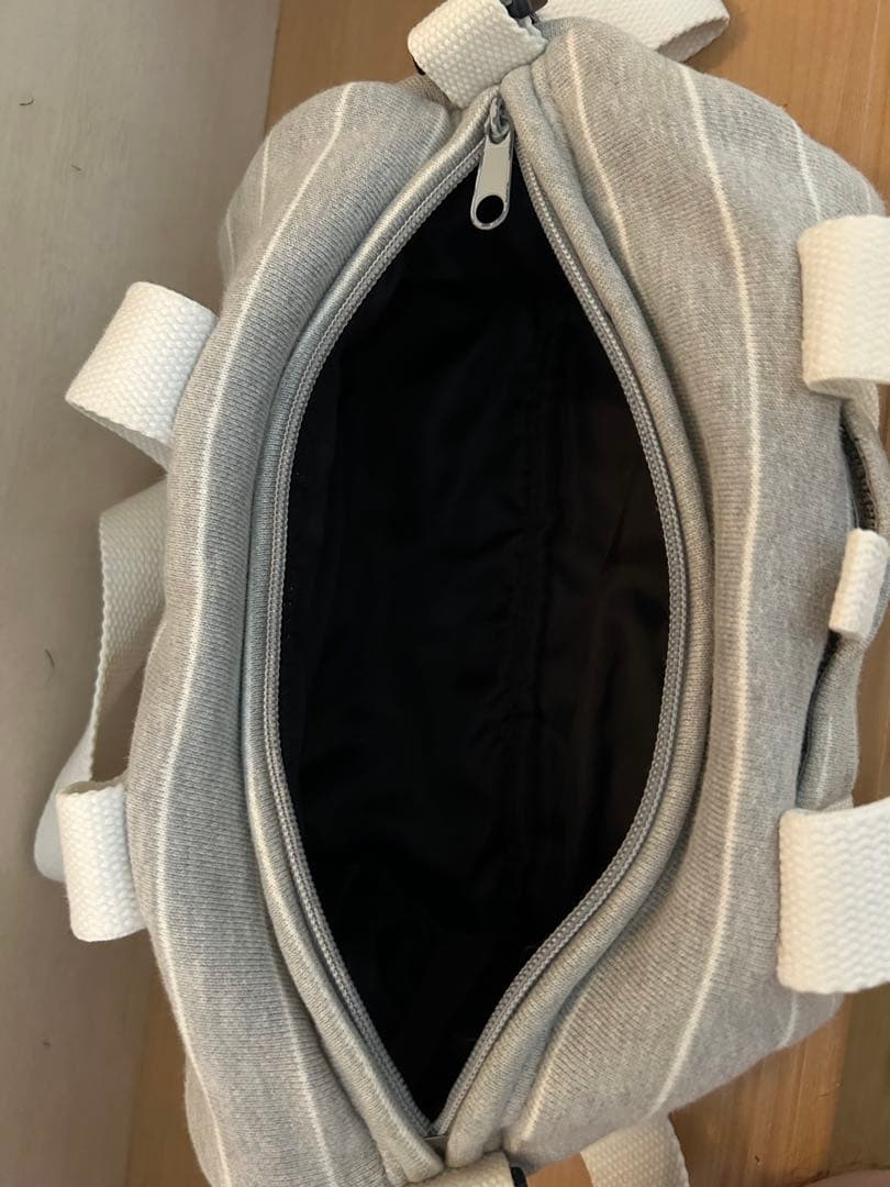 マスターピーススウェットストライプミニドラムバッグ