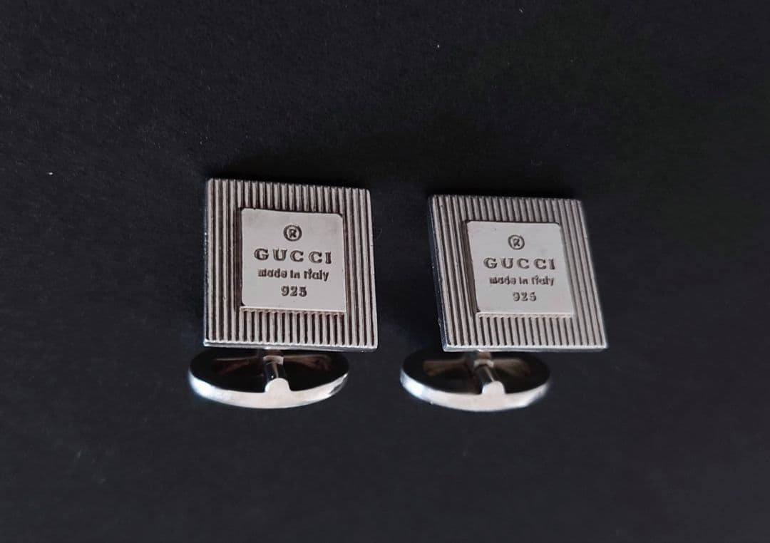 GUCCI グッチ トムフォード期 スターリングシルバー 925 カフリンクス