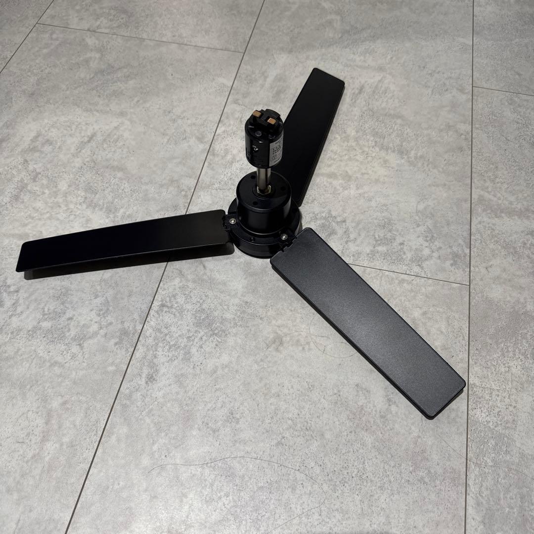 BRID レールファン DC plus 50 黒 サーキュレーター