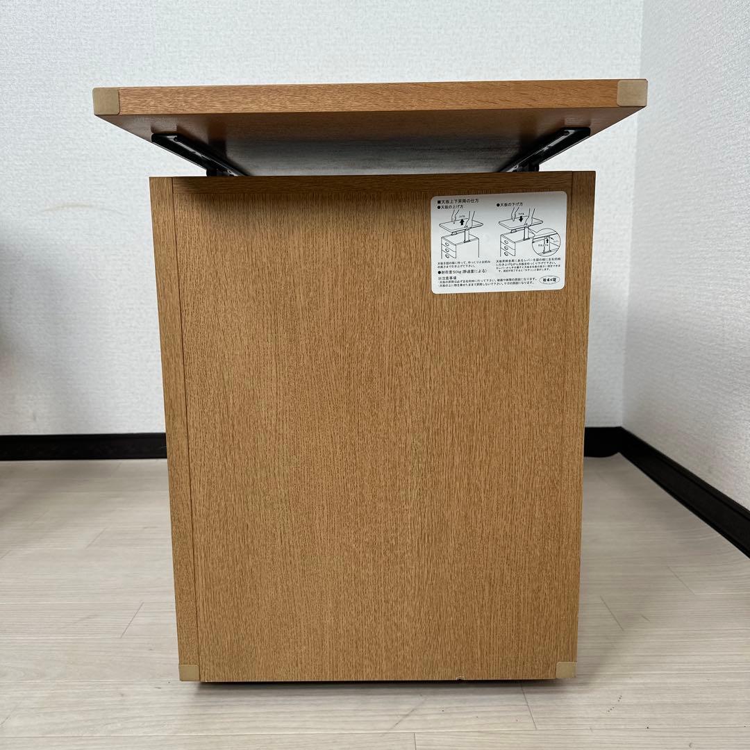 純国産品 浜本工芸 HAMAMOTO 学習デスク 昇降ワゴン 1※