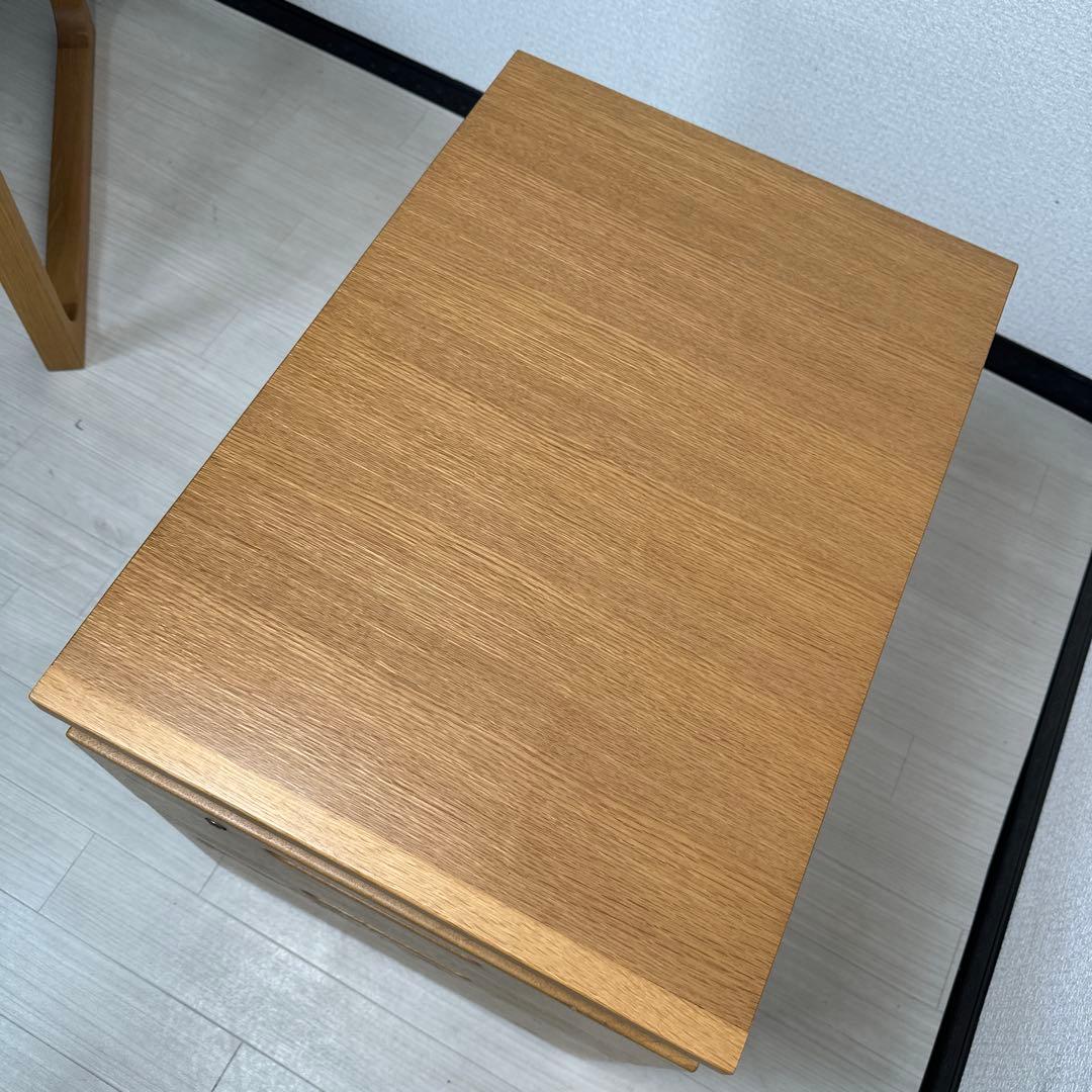 純国産品 浜本工芸 HAMAMOTO 学習デスク 昇降ワゴン 1※