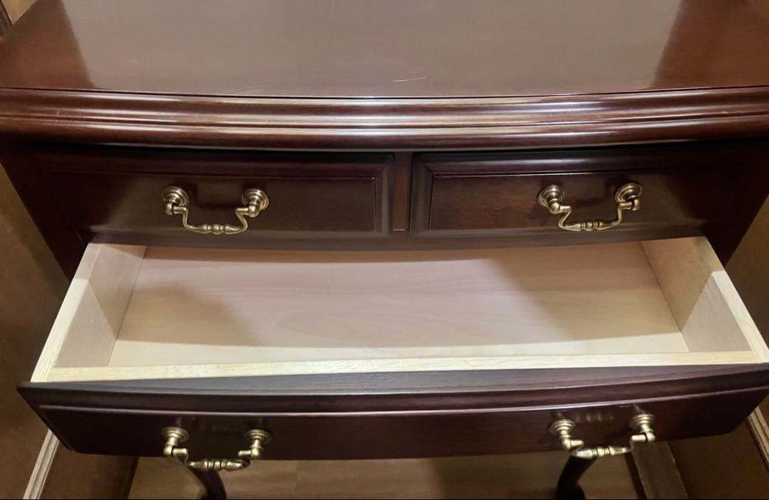 マルニ木工　コンソールテーブル サイドボード チェスト 猫脚