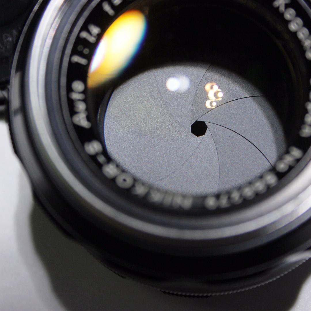 Nikkor-S Auto 50mm f1.4 レンズ 付属品あり